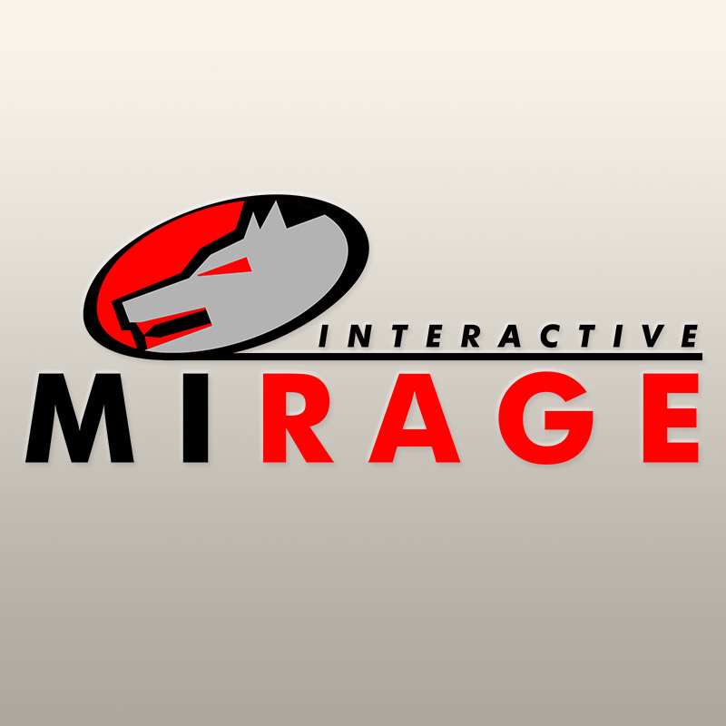 projekt logo Producent gier komputerowych Mirage