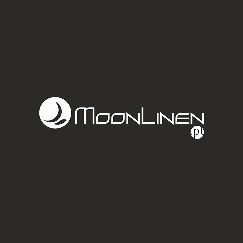 projekt logo MoonLinen - sklep z pościelą