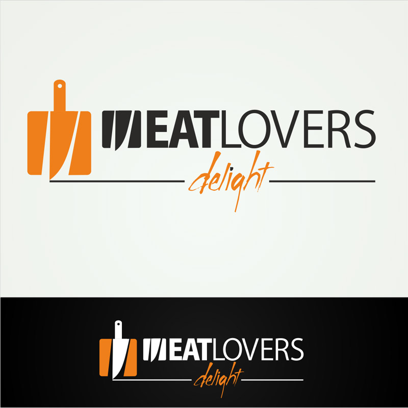 projekt logo MeatLovers - delight