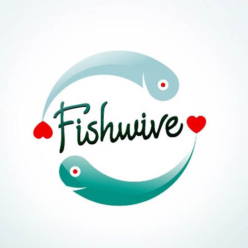 dwie ryby w logo