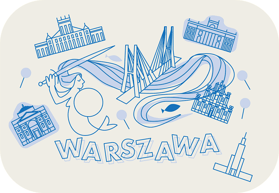 Syrenka, Wisła i zabytki Warszawy